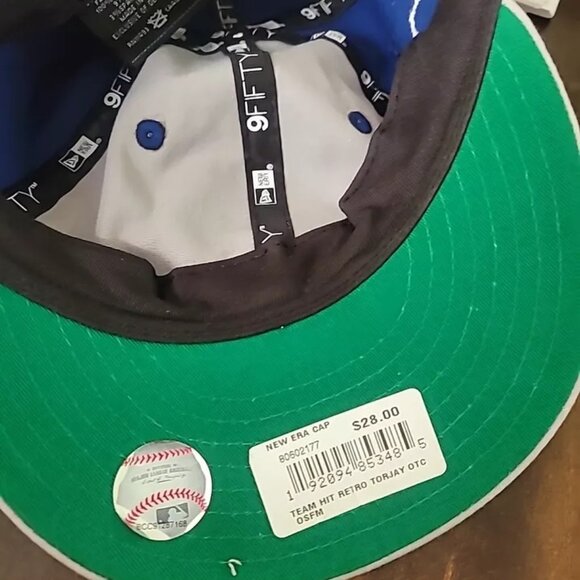 New Era MLB Toronto Blue Jays Genuine Merchandise 9FIFTY Snapback M/L HAT CAP - Picture 4 of 8